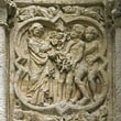 Panel 22:05 - God reproaching Adam & Eve for having eaten the forbidden fruit